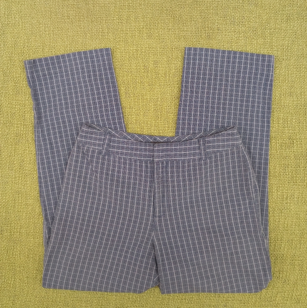 Banana Republic blue plaid pants